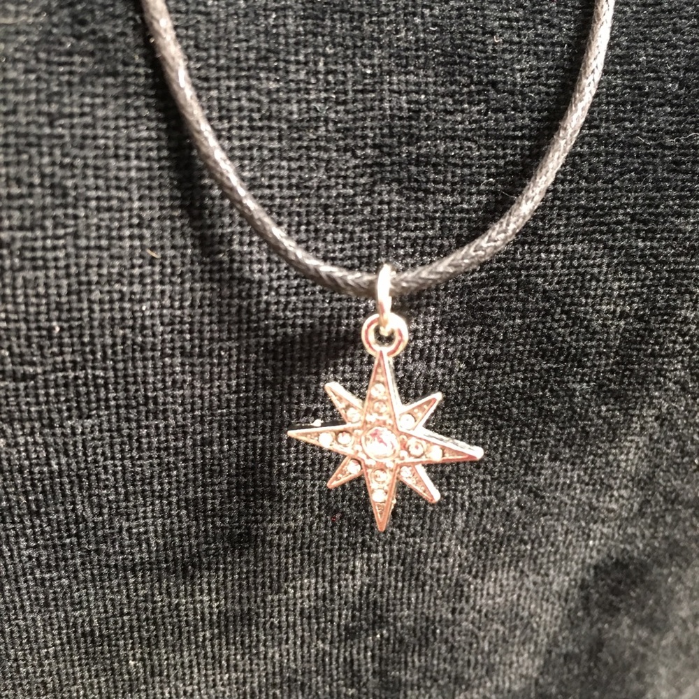 Handcrafted Bright Star Crystal Necklace